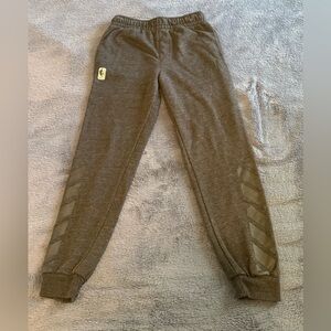 Boys NBA Grey Sweat Pant Joggers - L (14/16)